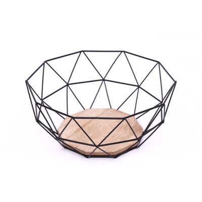 Ehren Wood Decorative Bowl 1