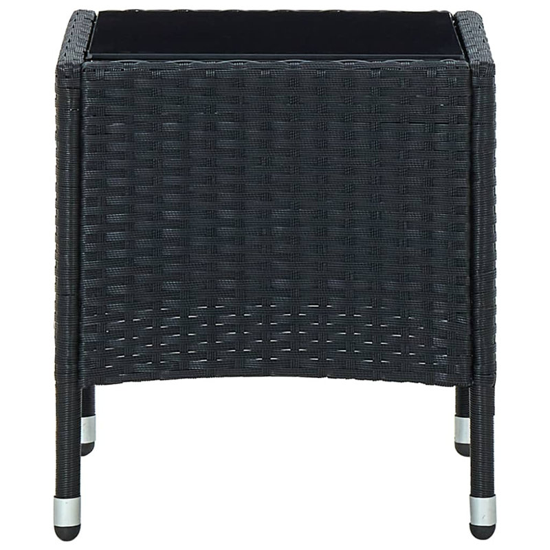 Table basse Tieesha, Noir