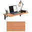 Wall-Mounted Folding Workbench, 29.9" Foldable Work Table, Space-Saving Wall Desk-740078800-740078801