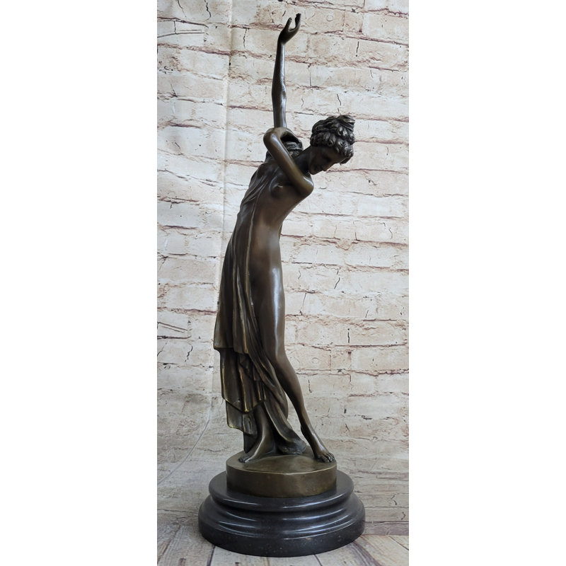 Figurine 100% statue de danseuse romaine