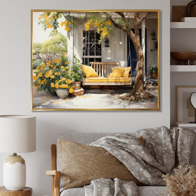 Maryorie Farmhouse Yellow Country Comfort III - Print