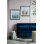 S / 2 23,6 x 23,6 po, art mural encadré en miroir Kaiden