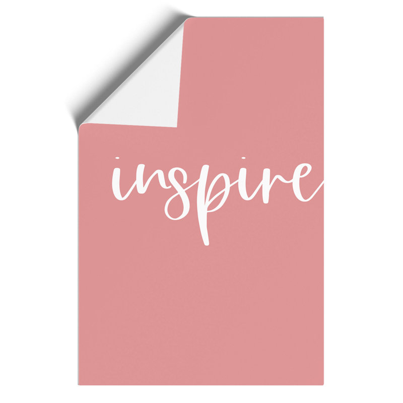 Inspire - Frameless Print, 42cm H x 30cm W x 0.1cm D