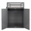Lit mezzanine avec tiroirs, bureau et garde-robe-1282667115