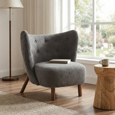 Chaise d'appoint rembourrée Aurora