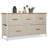 5-Drawer Double Dresser – 40" Wide, Stylish & Functional Storage Organizer For Bedroom