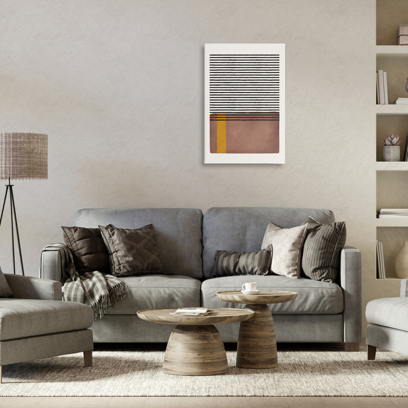 «Cosby Street Abstraction Canvas» par JJ Design House, LLC., H 30 po x l 20 po