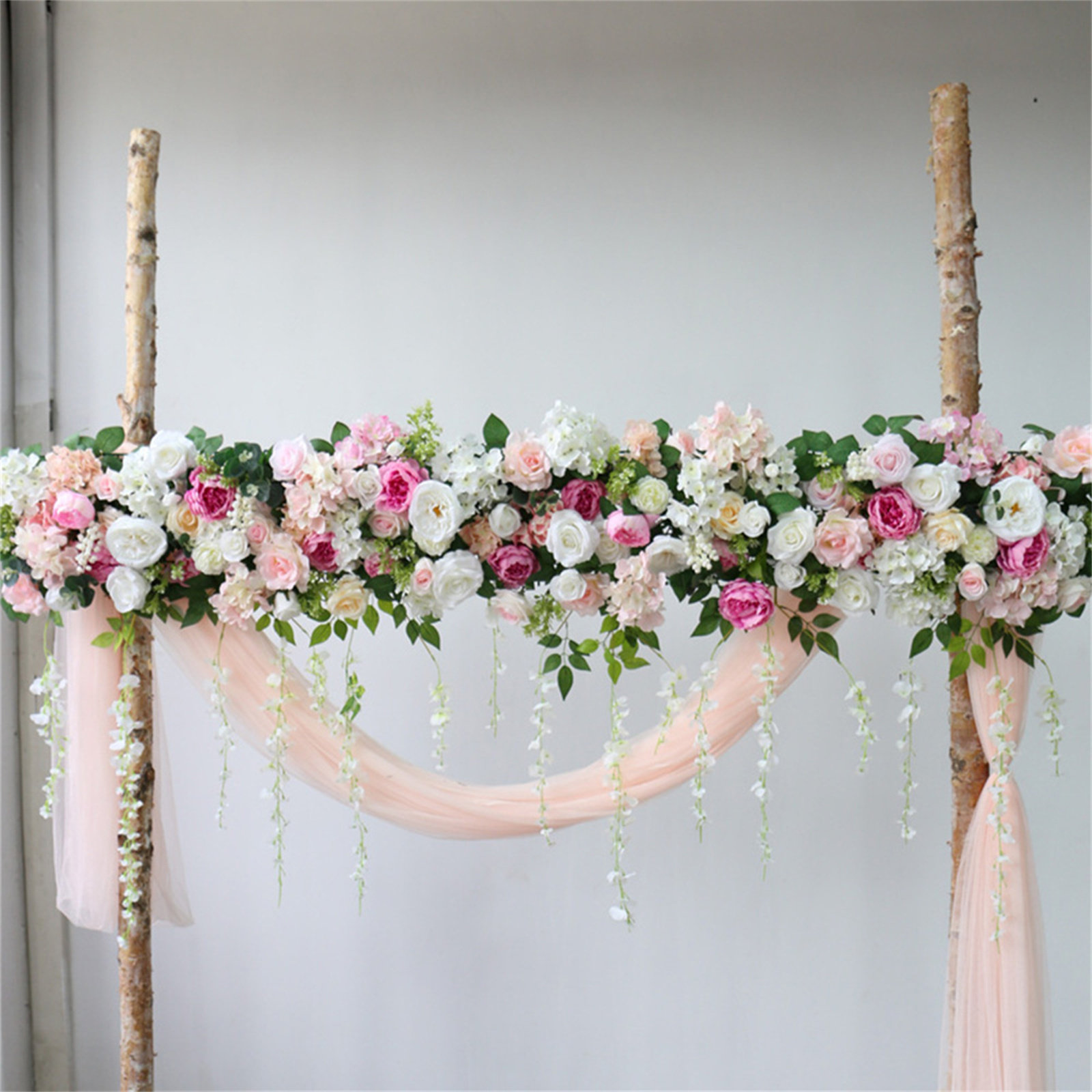 Yinxier 1m Artificial Flower Backdrop & Reviews 