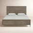 Mauve Solid Wood Standard Bed