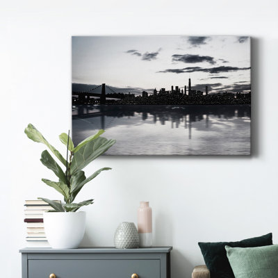 Shimmering Skyline - Photographie sur toile tendue