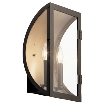 Plafonnier encastré d'extérieur 2 lumières Draughn