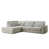 Grey Polyester/Chenille