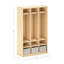 Casier 3 sections EdQ - Naturel-121690174-121690180-121690179