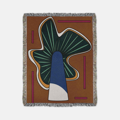 Wild Mushroom Throw
