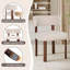 48.5cm H Upholstered Upholstered Back Side Chair-1515319683