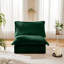 Fauteuil d'appoint en velours côtelé Kingsley-159573562