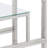 Lorraina 35.4'' Glass Top Console Table-1492381421