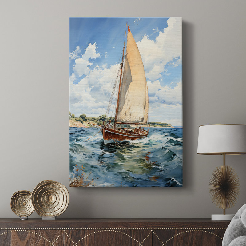 NAUTICAL Series CCCXXXII - Cavas de galerie sur mesure, H 60 po x l 40 po