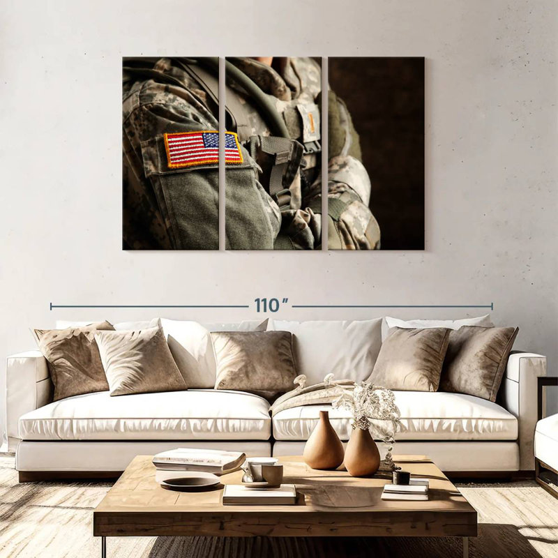 Mait Military Soldier Uniform, 48" H x 74" W