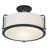 Dabira Fabric Semi Flush Mount-1153040615