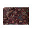 Jahan Wool Oriental Area Rug in Wine/Navy