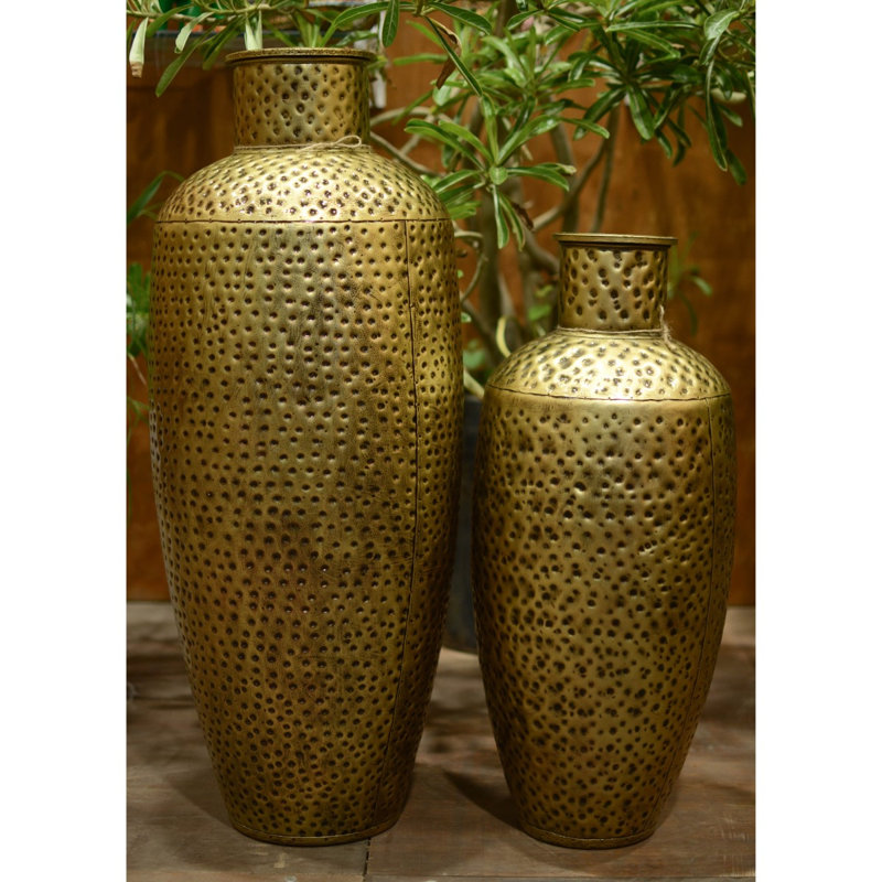761-Jarr-all Tin Decorative Urns & Jars, 75cm H x 31cm W x 31cm D