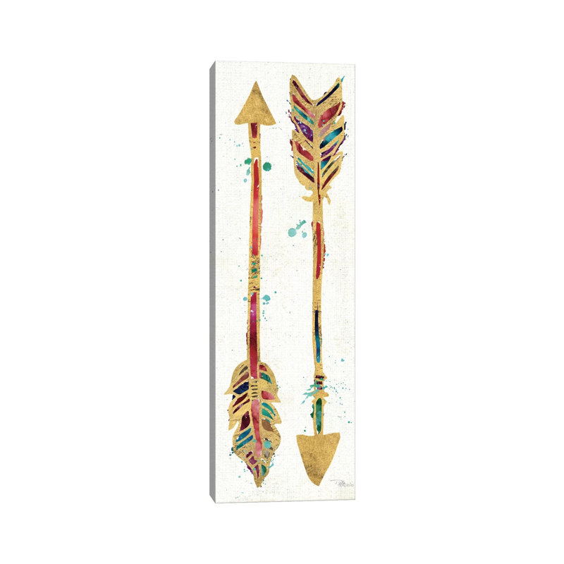 Beautiful Arrows I by Pela Studio - Wrapped Canvas Painting, 121.92 cm H x 40.64 cm W x 3.175 cm D