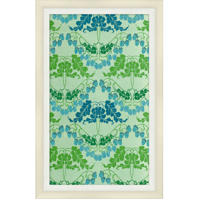 Vintage Wallpaper 3 Framed Graphic Art