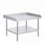 Table de travail en acier inoxydable - 30 x 36 pouces avec dosseret à 3 côtés-1569214983