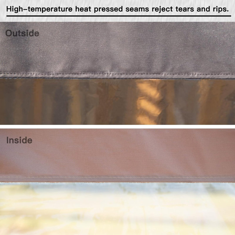 Rideau en polyester résistant aux intempéries pour une élégance extérieure