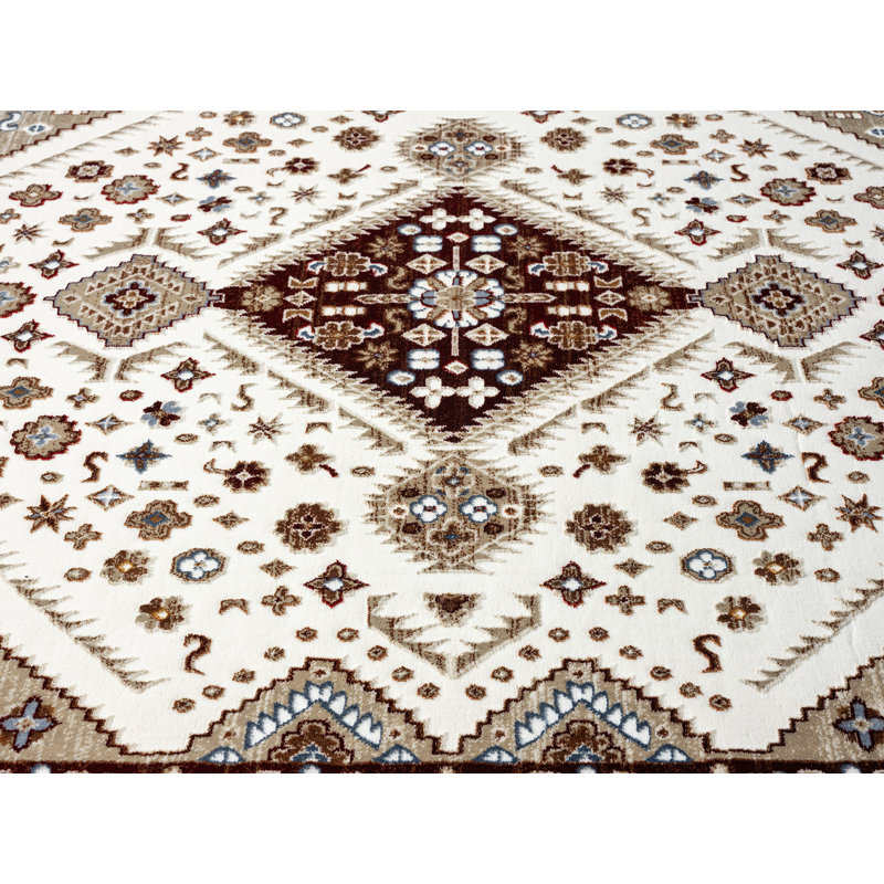 Tapis bourgogne uni United Weavers Carllene Joy, Rectangle 1 pi 10 po x 3 pi