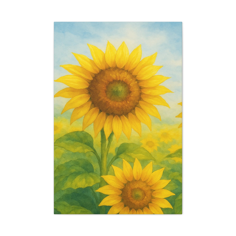 Aaroon Single Picture Frame Print on Canvas, 91.44 cm H x 60.96 cm W