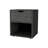 20" Gray Wood One Drawer Nightstand