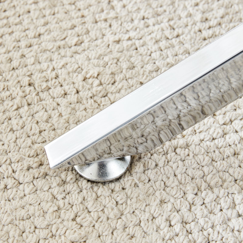Shivaan Single Coffee Table, 18.11" H x 47.2" W x 23.62" D, Silver