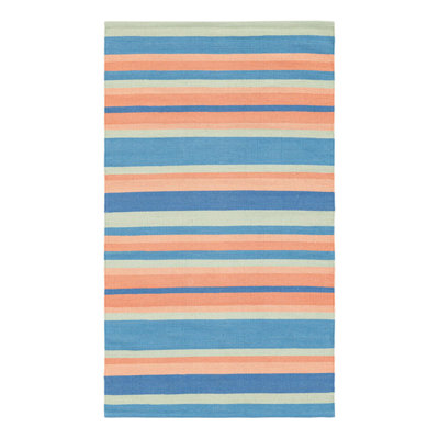 Aareona Cotton Geometric Indoor Rug