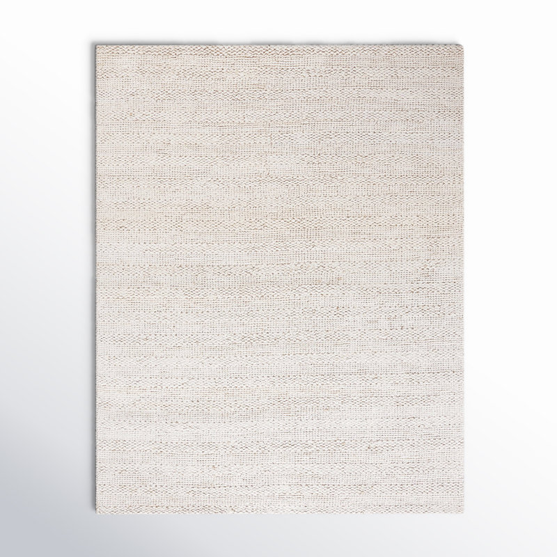 Eco-Smart Hand-Woven Bleach Area Rug, Rectangle 10' x 14'
