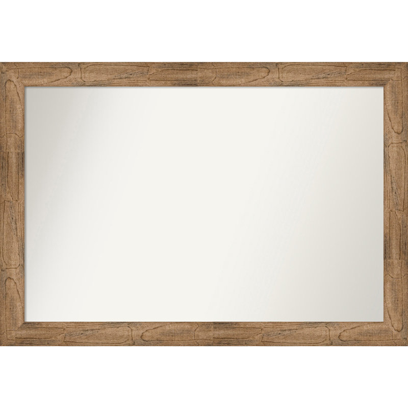 Timmy Solid Wood Wall Mirror, Rectangle, 34.5" x 49.5"