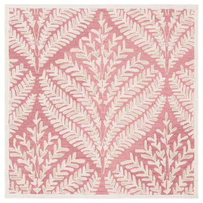 Jashona Hand Tufted Wool Floral Rug