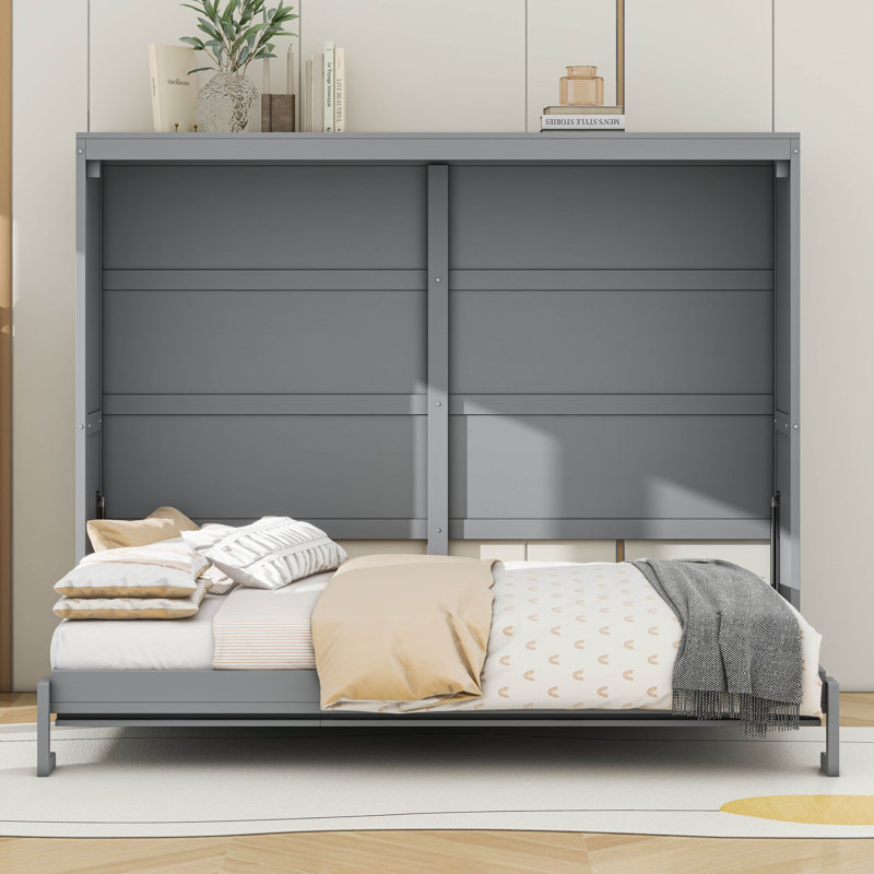 Commode murale Murphy, gris, Queen