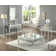 Luong Mirrored Glass Top End Table