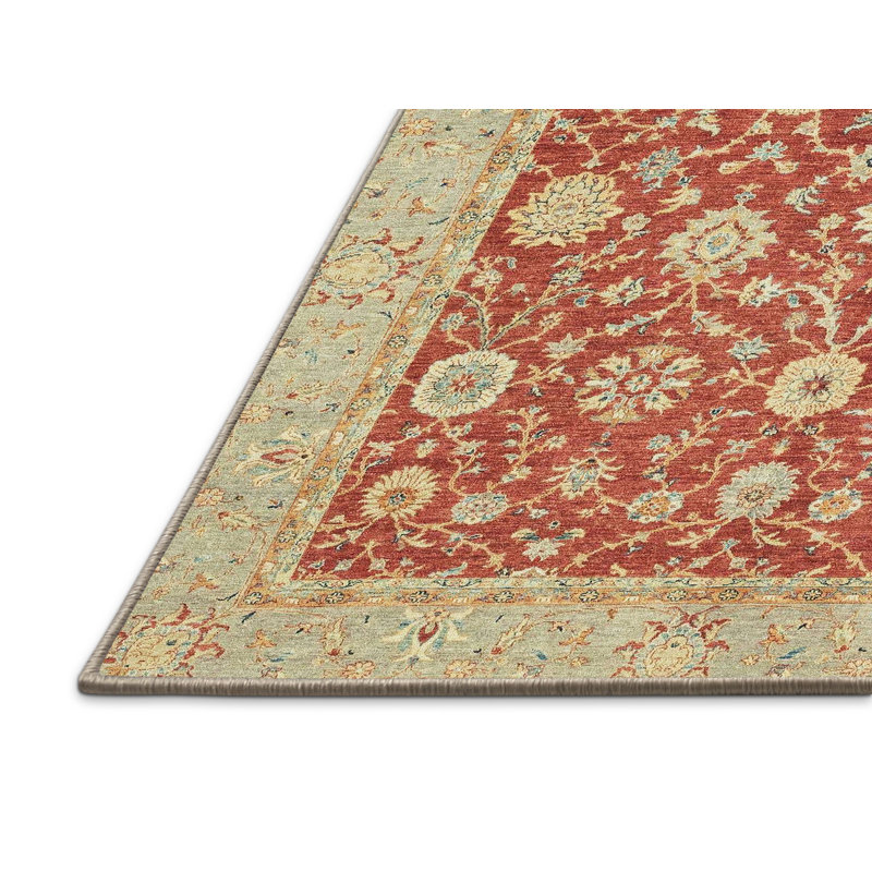 Abdala Abstract Indoor Rug, Rectangle 4' x 6'