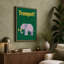 Elephant's Trumpet Geometric - Wrapped Canvas-513773638-513773640