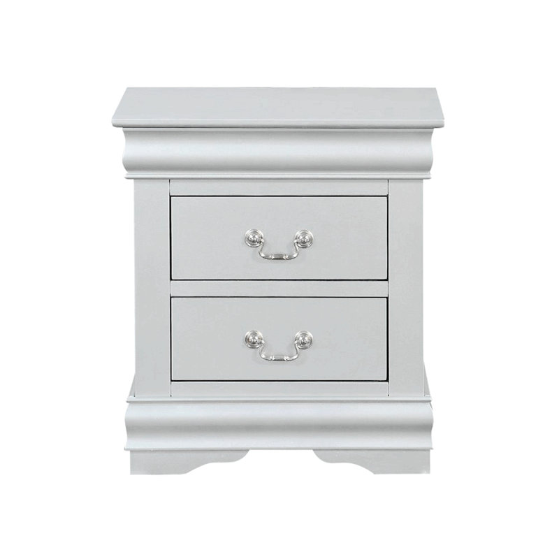 Table de chevet 2 tiroirs, table de bout, table d'appoint Gosford 14 po x 13 po x 5 po (avant) • Intérieur 11 po x 12 po x H 4 po