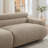 89.37'' Boucle Upholstered Sofa-1762227170