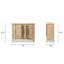 Armoire de rangement d'appoint 48 po Rowan