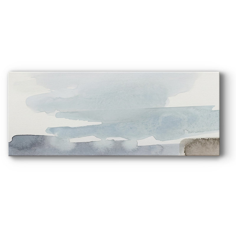 Toile tendue Coastal Tones I-Gallery, H 24 po x l 60 po x P 1,5 po