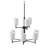 Steelville 9 - Light Dimmable Tiered Chandelier-1357181361