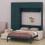Lit escamotable mural avec canapé et tablettes Murphy-1979153157