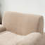 Fauteuil d'appoint surdimensionné en chenille avec siège profond, fauteuil rembourré rembourré de mousse haute densité, fauteuil simple sans assemblage pour le salon-133630110