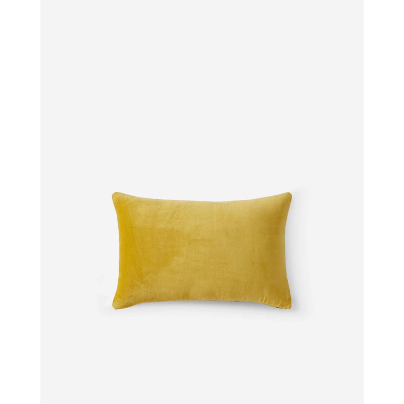 Petit coussin lombaire velours aquarelle zèbre, Graines de cardamome